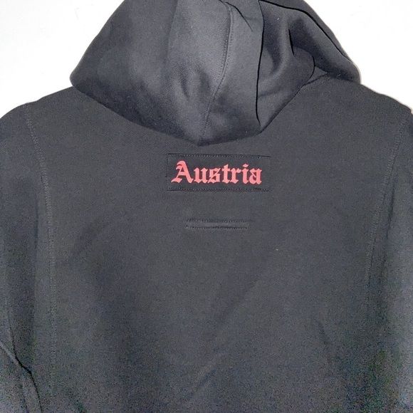 Helmut Lang Hoodie Sweatshirt “Austria” logo M​​​​​ - Picture 5 of 6